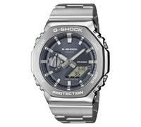 G-Shock Casio G-Steel GM2110D Analog-Digital Grey Dial Stainless Steel Watch 43mm - GM2110D-8A