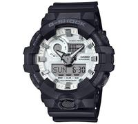 G-Shock Casio GA-700 Series Analog-Digital High Contrast Black and Brilliant White Watch - GA700WD-1A, Black