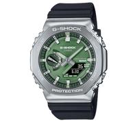 G-Shock GBM-2100A-1A3ER G-Steel 2100 Series Green Octagonal Dial Black Strap Bluetooth Solar Watch