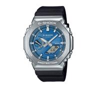G-Shock GBM-2100A-2BER G-Steel 2100 Series Blue Octagonal Dial Black Strap Bluetooth Solar Watch