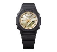 G-Shock GMA-P2100SG-1AER Men's Carbon Core Gold-Tone Dial Black Resin Strap Watch