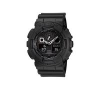 G-SHOCK Men's VERSUS FIRE ISLAND Round Shape Synthetic Analog & Digital Wrist Watch - Black - GA-100-1A1DRR