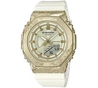 G-Shock Women's Watch 40th Anniversary Adventurer's Stone Series Imported from Japan Jan 2023 Model, White, Gold, Modern