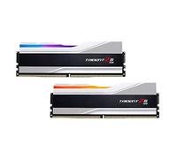 G.SKILL Trident Z5 RGB 96GB (48GBx2) DDR5 6400MHz CL32 PC Memory Kit - Silver