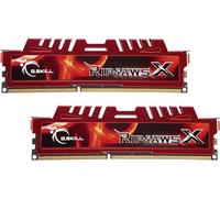 G.Skill - F3-12800CL10D-16GBXL - 16 GB RipjaWSX - RAM memory (2 x 8 GB kit, DDR3-1600 MHz, PC3 12800, CL 10), Red