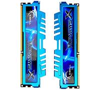 G.Skill F3-2400C11D-8GXM Ripjaws X 8GB (2x 4GB) DDR3 2400 MHz Dual Channel Memory Kit - Blue