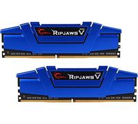 G.Skill F4-2666C15D-16GVB Ripjaws V 16GB DDR4-2666 C15D-16GVB DIMM Memory Kit - Blue