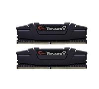 G.SKILL Kit Barrettes mémoire 32Go (2x16Go) DIMM DDR4 Ripjaws V PC4-28800 (3600 Mhz) (Noir)