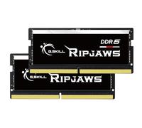 G.SKILL Ripjaws DDR5 SO-DIMM Series DDR5 RAM 64GB (2x32GB) 4800MT/s CL40-39-39-76 1.10V Unbuffered Non-ECC Notebook/Laptop Memory SO-DIMM (F5-4800S4039A32GX2-RS)