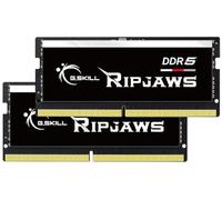 G.SKILL Ripjaws DDR5 SO-DIMM Series DDR5 RAM 64GB (2x32GB) 4800MT/s CL40-39-39-76 1.10V Unbuffered Non-ECC Notebook/Laptop Memory SO-DIMM (F5-4800S4039A32GA2-RS)