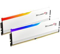 G.SKILL Ripjaws M5 RGB Series (Intel XMP 3.0) DDR5 RAM 32GB (2x16GB) 6400MT/s CL36-48-48-102 1.35V Desktop Computer Memory UDIMM - Matte White (F5-6400J3648F16GX2-RM5RW)