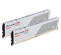G.SKILL Ripjaws S5 Series (Intel XMP 3.0) DDR5 RAM 32GB (2x16GB) 6400MT/s CL36-48-48-102 1.35V Desktop Computer Memory UDIMM - Matte White (F5-6400J3648F16GX2-RS5W)