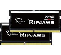 G.SKILL Ripjaws SO-DIMM 32GB (2 x 16GB) 262-Pin DDR5 SO-DIMM DDR5 5600 (PC5 44800) Laptop Memory Model F5-5600S4040A16GX2-RS