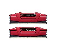 G.SKILL Ripjaws V Series F4-2400C15D-8GVR 8 GB (4 GBx2) DDR4 2400 MHz C15 1.2 V Memory Kit - Blazing Red