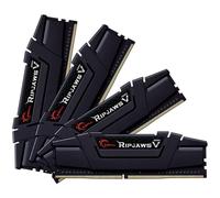 G.SKILL Ripjaws V Series (Intel XMP) DDR4 RAM 128GB (4x32GB) 3600MT/s CL18-22-22-42 1.35V Desktop Computer Memory UDIMM - Black (F4-3600C18Q-128GVK)