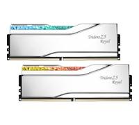 G.Skill Royal RGB XMP 32GB (2x16GB) DDR5 PC5-57600C34 7200MHz Dual Channel Kit - Silver