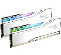 G.SKILL Trident Z5 Royal Series (Intel XMP 3.0) DDR5 RAM 32GB (2x16GB) 6400MT/s CL32-39-39-102 1.40V Desktop Computer Memory UDIMM - Silver (F5-6400J3239G16GX2-TR5S)