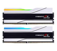 G.SKILL Trident Z5 Neo RGB Series (AMD Expo) DDR5 RAM 48GB (2x24GB) 6400MT/s CL32-39-39-102 1.35V Desktop Computer Memory UDIMM - Matte White (F5-6400J3239F24GX2-TZ5NRW)