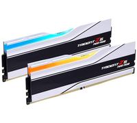 G.SKILL Trident Z5 Neo RGB Series (AMD Expo & Intel XMP 3.0) DDR5 RAM 64GB (2X 32GB) 6000MT/s CL36-36-36-96 1.35V Desktop Computer Memory U-DIMM - Matte White (F5-6000J3636F32GX2-TZ5NRW)
