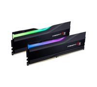 G.SKILL Trident Z5 RGB Series (Intel XMP 3.0) DDR5 RAM 32GB (2x16GB) 6400MT/s CL32-39-39-102 1.40V Desktop Computer Memory UDIMM - Matte Black (F5-6400J3239G16GA2-TZ5RK)