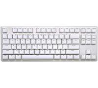 G.SKILL USB KM360 Professional Tenkeyless Mechanical Keyboard, Cherry MX Red, ABS Dual Injection Keycap, (White)