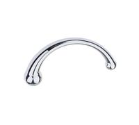 G Spot Massager,Metal Butt Plug,Stainless Steel Double Headed Stimulation Rod,for Prostate and G-Spot Stimulation,Adult Sex Toys for Men and Women (Silver, S-16cm)