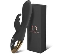 G Spot Rabbit Vibrator Sex Toy for Clitoris G-spot Stimulation Waterproof Dildo Vibrators with 10 Powerful Vibrations Dual Motor Adults Sex Toys for Women Couple Pleasure toys4couples Men & Women