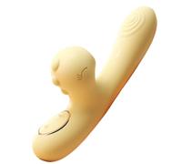 G Spot Vibrator Heating Suction Vibrator - Vibrations Clit Nipple Personal Massagers Dual Motor G-Spot & Clit Stimulator with Auto-Heating Function