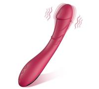 G Spot Vibrator with 10 Powerful Vibrating Modes, Waterproof Clitoral Sex Toys Nipple Dildo Anal Stimulator Silicone Rechargable Adult Toy for Women Couple