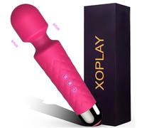 G Spot Wand Vibrator for Women, XOPLAY 20 Modes Powerful Dildo Clitoral Stimulator, Wireless Quiet Waterproof USB Rechargeable Anal Toys Adult Sex Toys Gift for Couples Female Masturbation