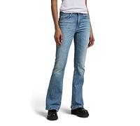 G-STAR 3301 Flare Jeans Skinny Flare Women's , Blue (Antique Faded Blue Opal D21290-b767-d344) , 27W / 34L
