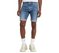 G-STAR 3301 Slim Denim Shorts Shorts Men's , Blue (Faded Summer Sky D10481-d634-h096) , 29W