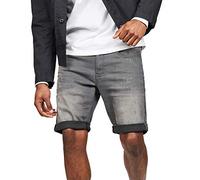 G-STAR 3301 Slim Denim Shorts Shorts Men's , Blue (Lt Aged Destroy D10481-6132-1243) , 30W
