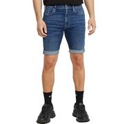 G-STAR 3301 Slim Denim Shorts Shorts Men's , Blue (Medium Aged D10481-8968-071) , 33W