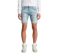 G-Star for man. D10481-C051-G361 Short 3301 Slim blue (27), Casual, Cotton, Denim
