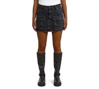 G-STAR 8719965012981 Mini Cargo Skirt Wmn, Black (Worn in Black Obsidian D27703-d772-g756), 27W