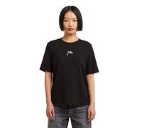 G-star Script Short Sleeve T-shirt Black L Woman