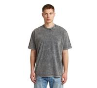 Acid Washed T-Shirt - Black - Men XXL