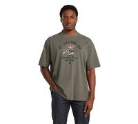 Front Angry Bee T-Shirt - Brown - Men L