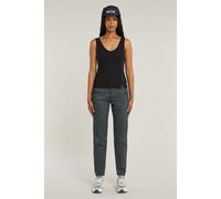 G-Star Asymmetrical Zip Slim Tank Top Dk Black size S | Shirts Outlet | Women | Black S
