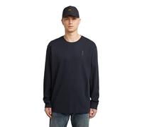 G-STAR Back Embro Text Loose r t ls, Blue (Salute D26835-d976-c742), XL