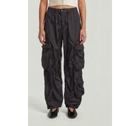 Balloon Cargo Multi Pocket Pants - Black - Women 30