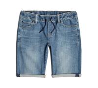 G-Star Boy's 3301 slim pull up shorts, Blue (sun faded indigo destroyed D25634-01-C041), 12
