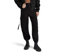 G-star Cropped Drawcord Cargo Pants Black 24 Woman