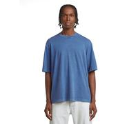 G-STAR Men's Overdyed Center Chest Boxy T-Shirt, Dutch Blue Gd D24780-c756-h177, XS