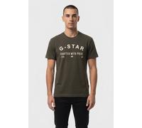 G-Star Chest Logo R T S/s Asfalt size L | Print T-Shirts Outlet | Men L