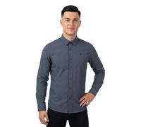 Clean Regular Branded Shirt - Dark blue - Men S