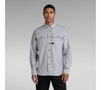 G-star Cpo Regular Fit Long Sleeve Shirt Grey M Men
