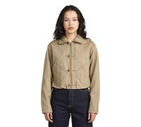 G-star D28439-e347 Cropped Jacket Beige XL Woman
