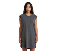 Washed T-Shirt Dress - Black - Women XS